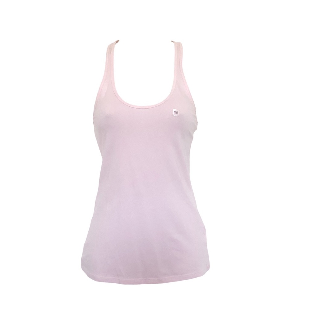 NWT Express Womens Dreamweight Cotton Pink Racerback Tank Size XS